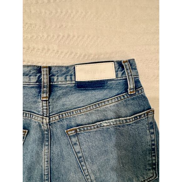 RE/DONE 70s Ultra High Rise Jeans Women’s 29 Raw Hem Mom Jeans - Picture 15 of 16